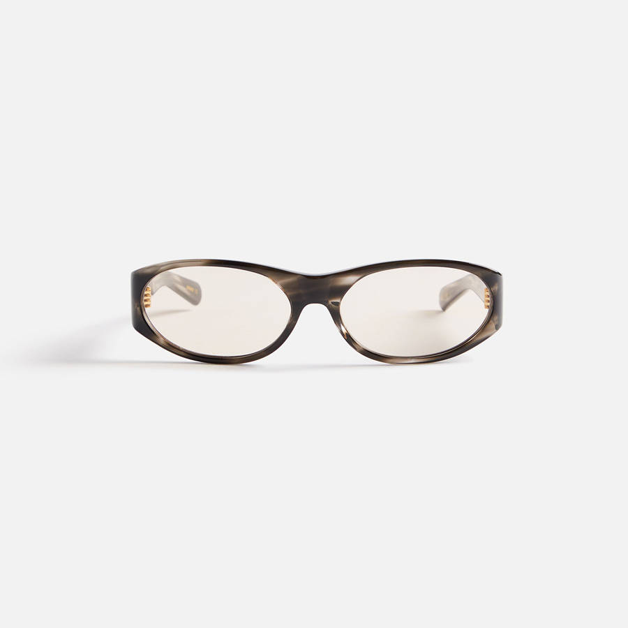 Grey Men Kith Flatlist Eddie Kyu Sunglasses | 2374-YKUOP