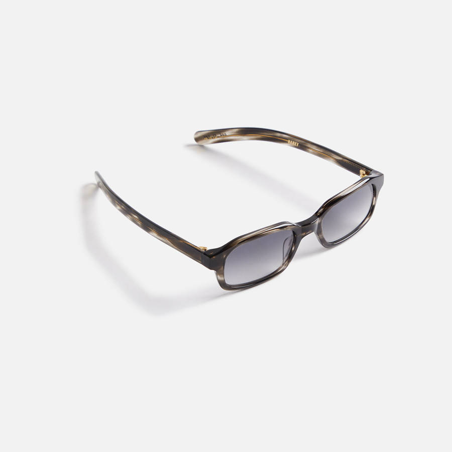 Grey Men Kith Flatlist Hanky Sunglasses | 3279-HMGVF