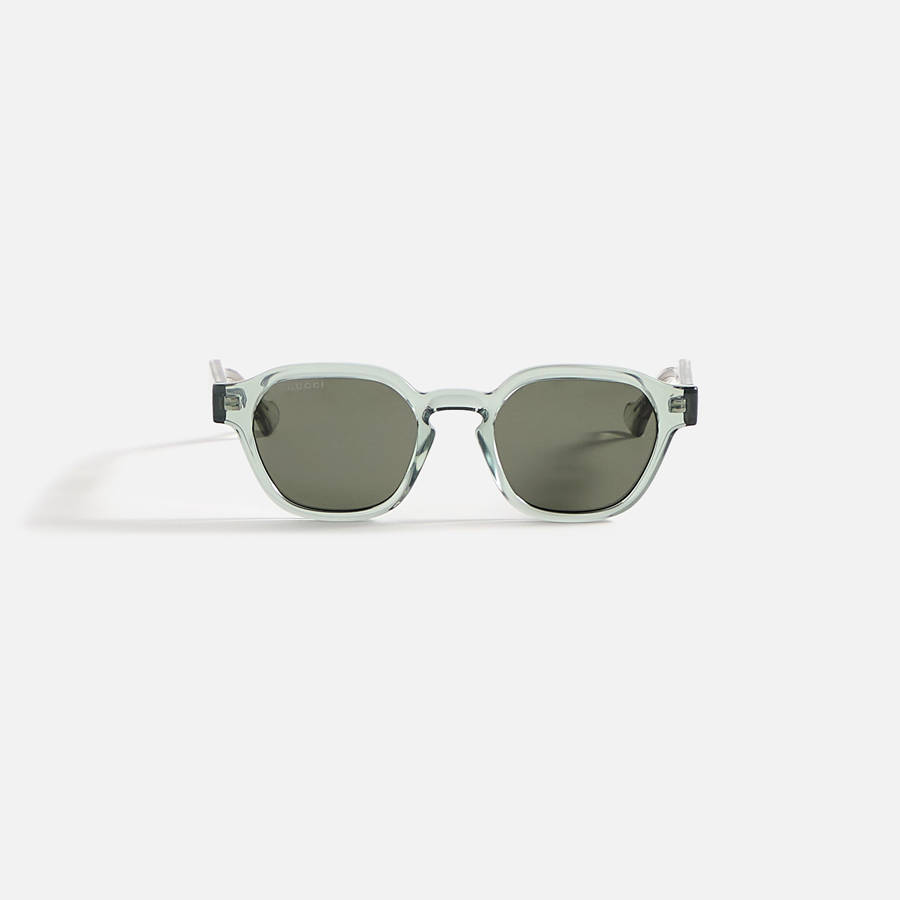 Grey Men Kith Gucci Square Frames Sunglasses | 3684-CQMPW