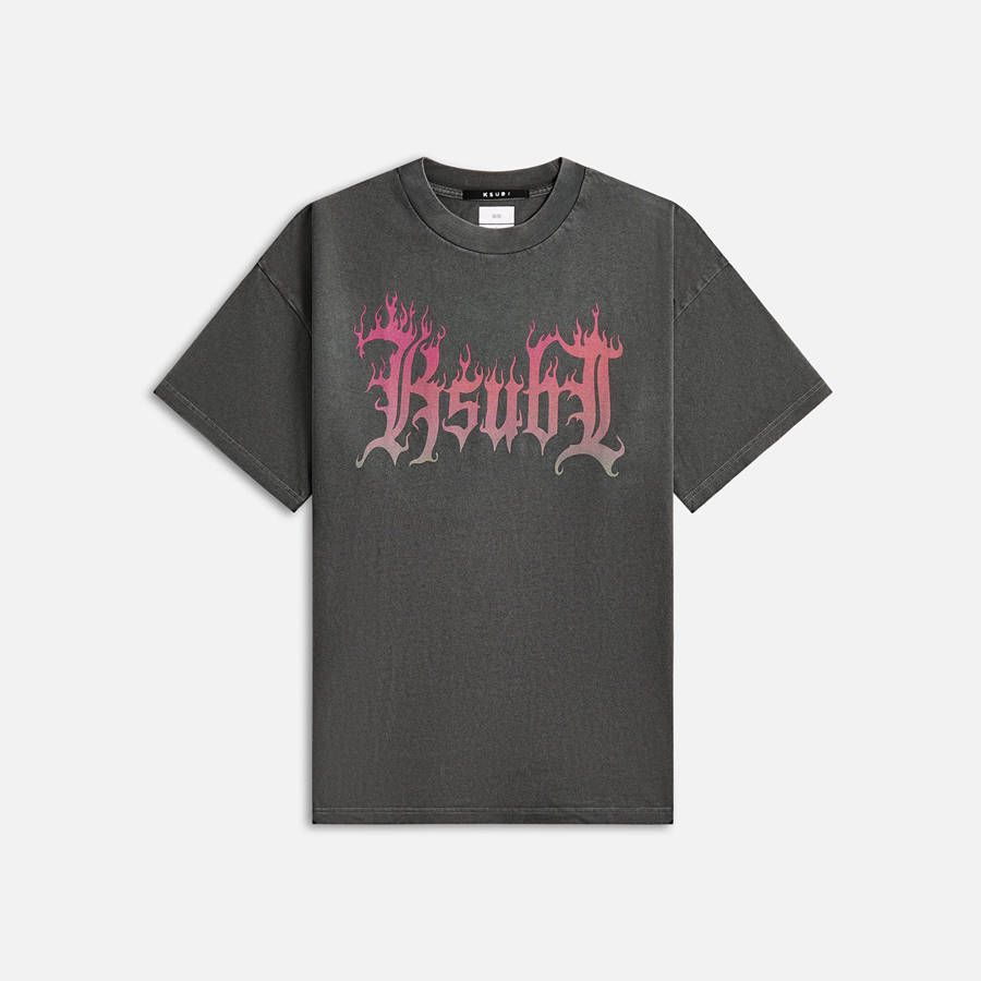 Grey Men Kith Ksubi Fuego Ekcess Shirts | 3092-MBXSO