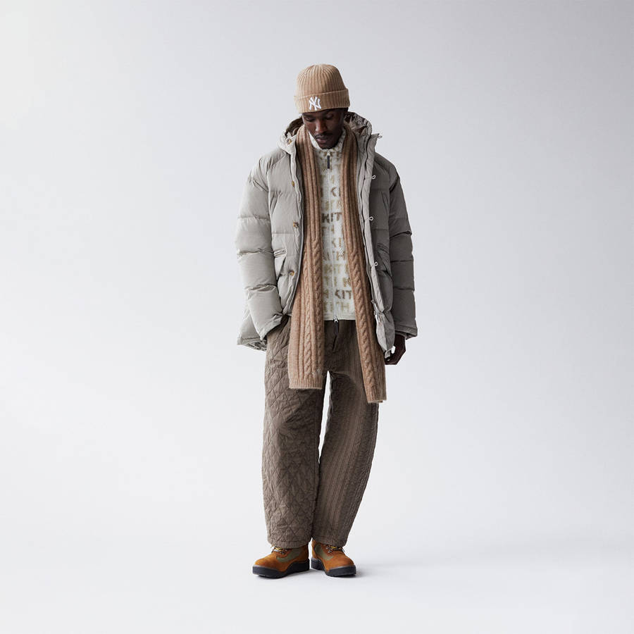 Grey Men Kith Leroy Parka Coats | 6345-CYWSN