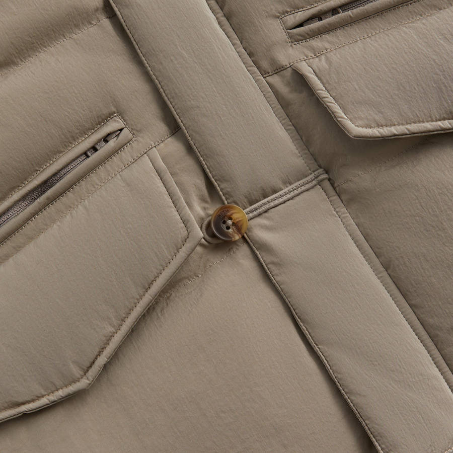 Grey Men Kith Leroy Parka Coats | 6345-CYWSN