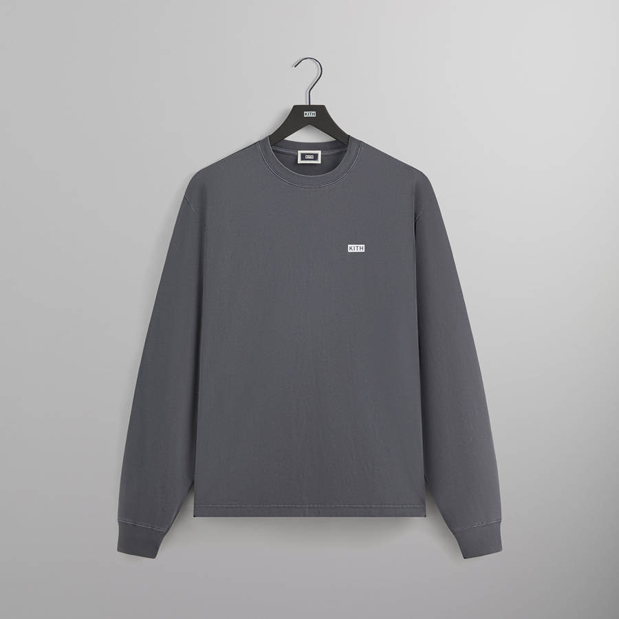 Grey Men Kith Long Sleeve LAX Shirts | 2796-WVINA