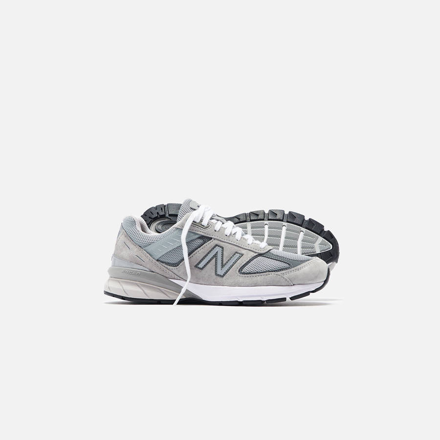 Grey Men Kith New Balance Made in USA 990v5 Sneakers | 8504-IMEXC