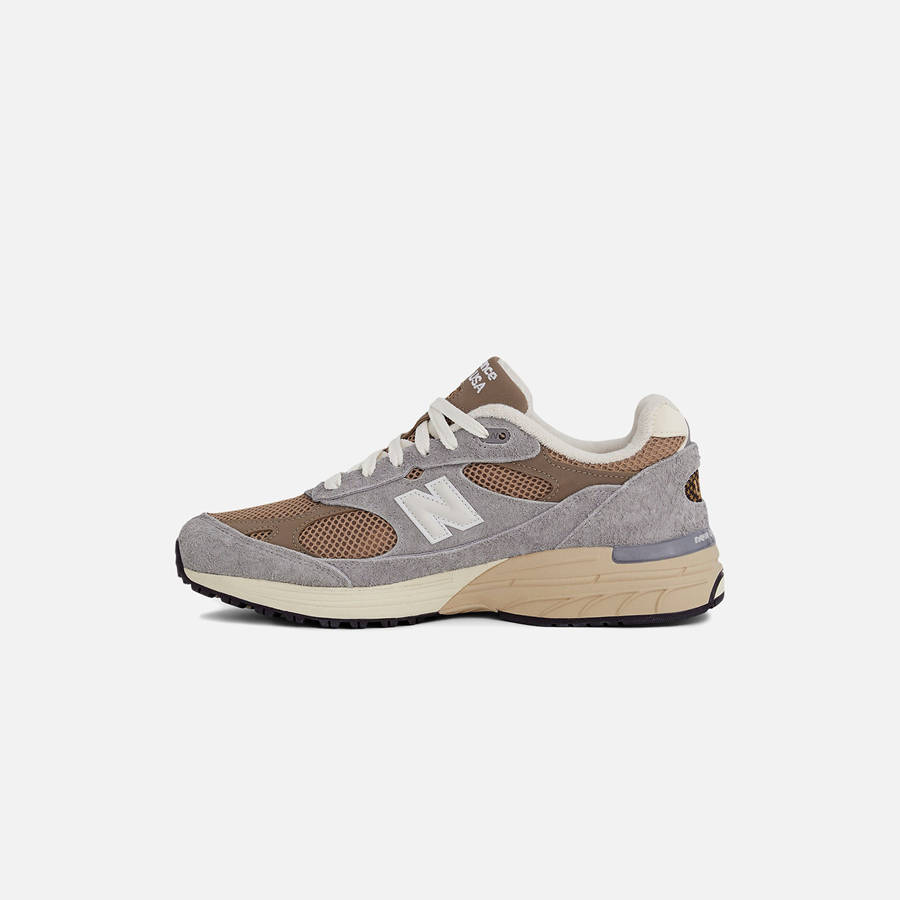 Grey Men Kith New Balance Made in USA 993 Sneakers | 9683-XGYRL