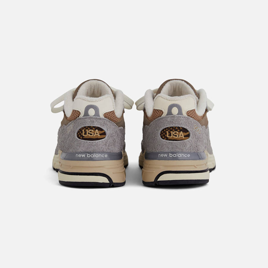 Grey Men Kith New Balance Made in USA 993 Sneakers | 9683-XGYRL