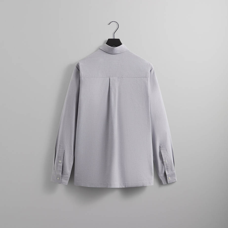 Grey Men Kith Oxford Ludlow Button Down Shirts | 3478-QICSH