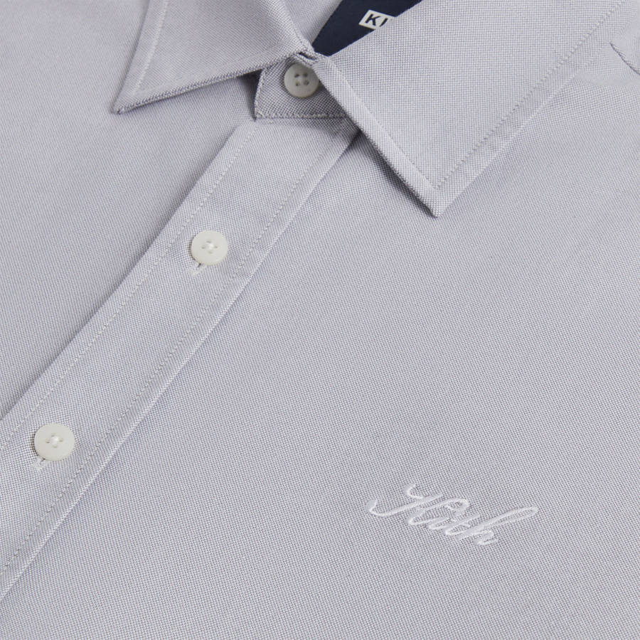 Grey Men Kith Oxford Ludlow Button Down Shirts | 3478-QICSH