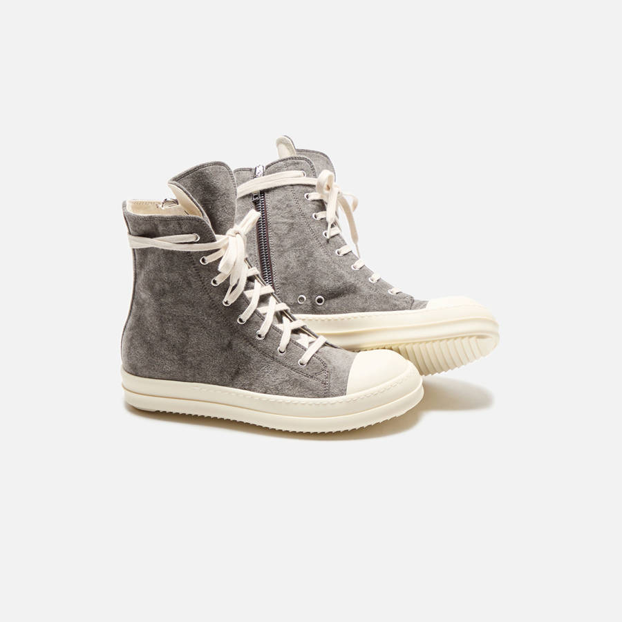 Grey Men Kith Rick Owens DRKSHDW Sneakers High Sneakers | 4512-OUBMX