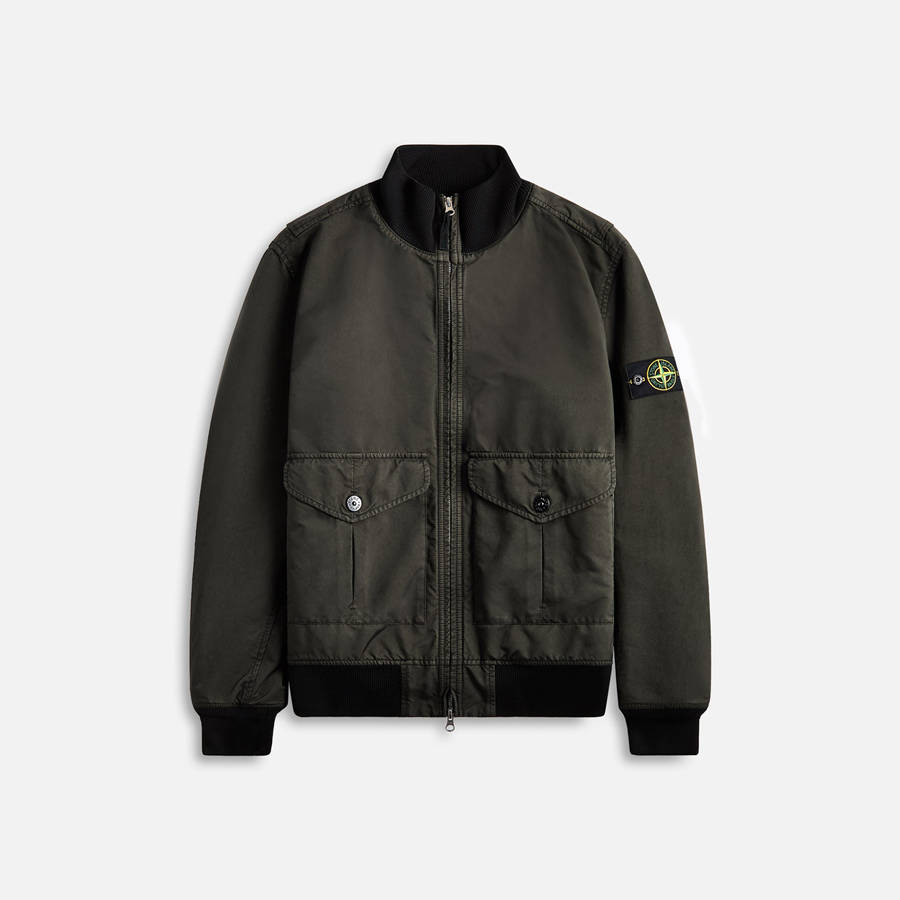Grey Men Kith Stone Island Jackets | 7059-QIJSA