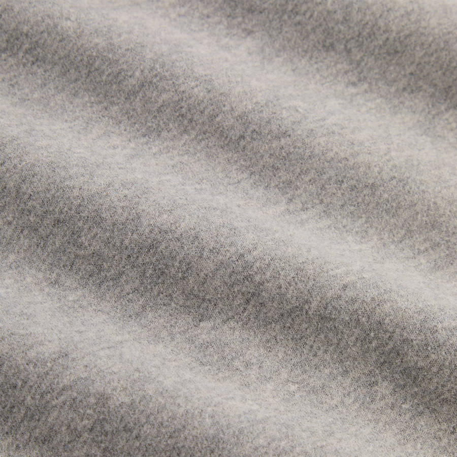 Grey Men Kith Suede Fleece Nelson Full Zip Hoodie Sweatshirts | 9187-WCLBK