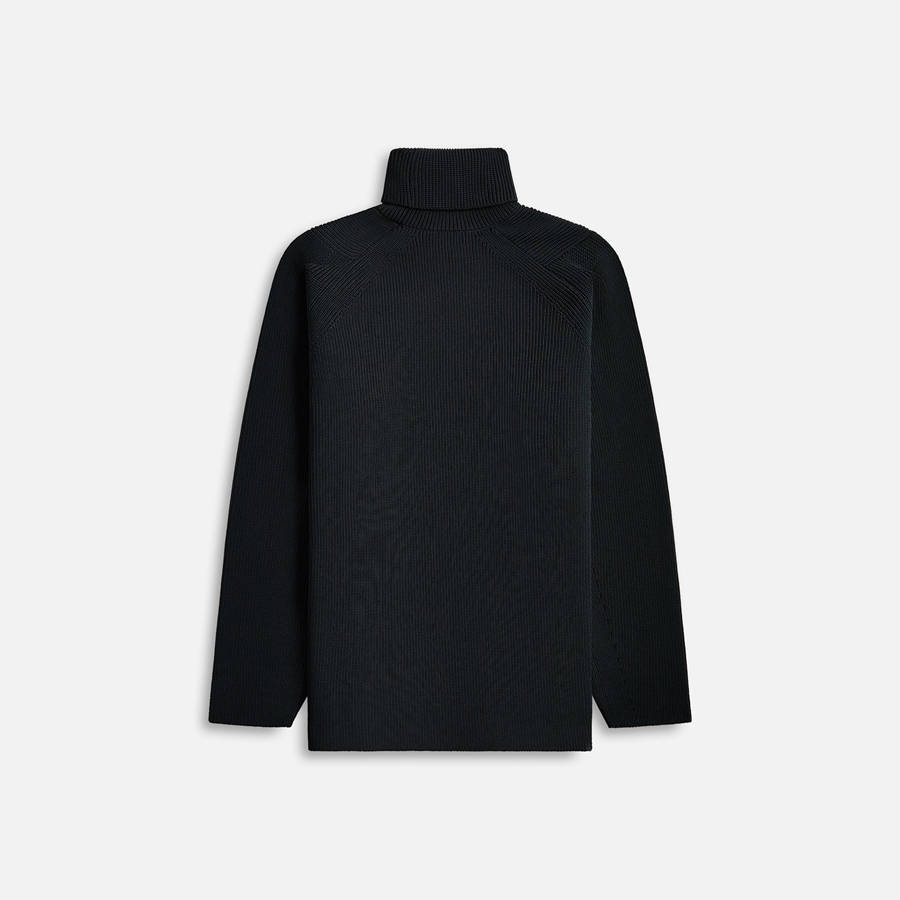 Grey Men Kith Teatora Knit Turtle 7G Deltapeak Hoverlayer Shirts | 7856-JAYRF