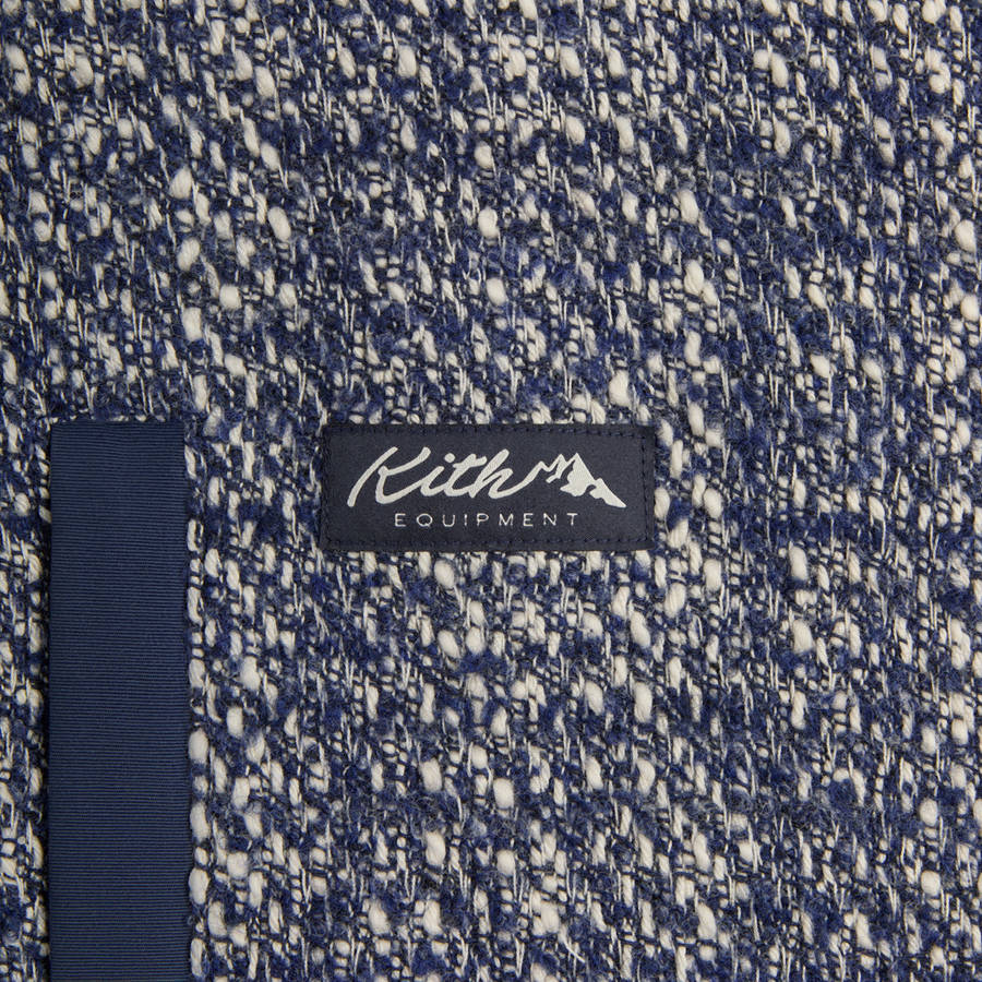 Grey Men Kith Textured Tweed Claremont Full Zip Jackets | 3087-DYBQK