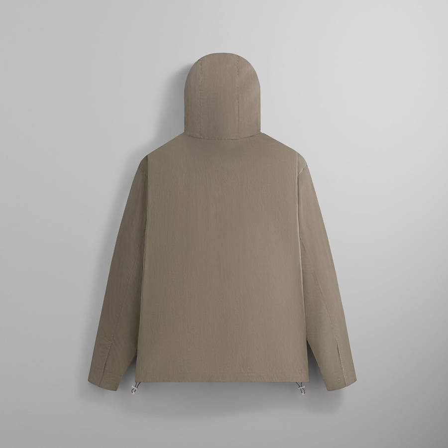 Grey Men Kith Wrinkle Nylon Madison Jackets | 0679-BGFWI