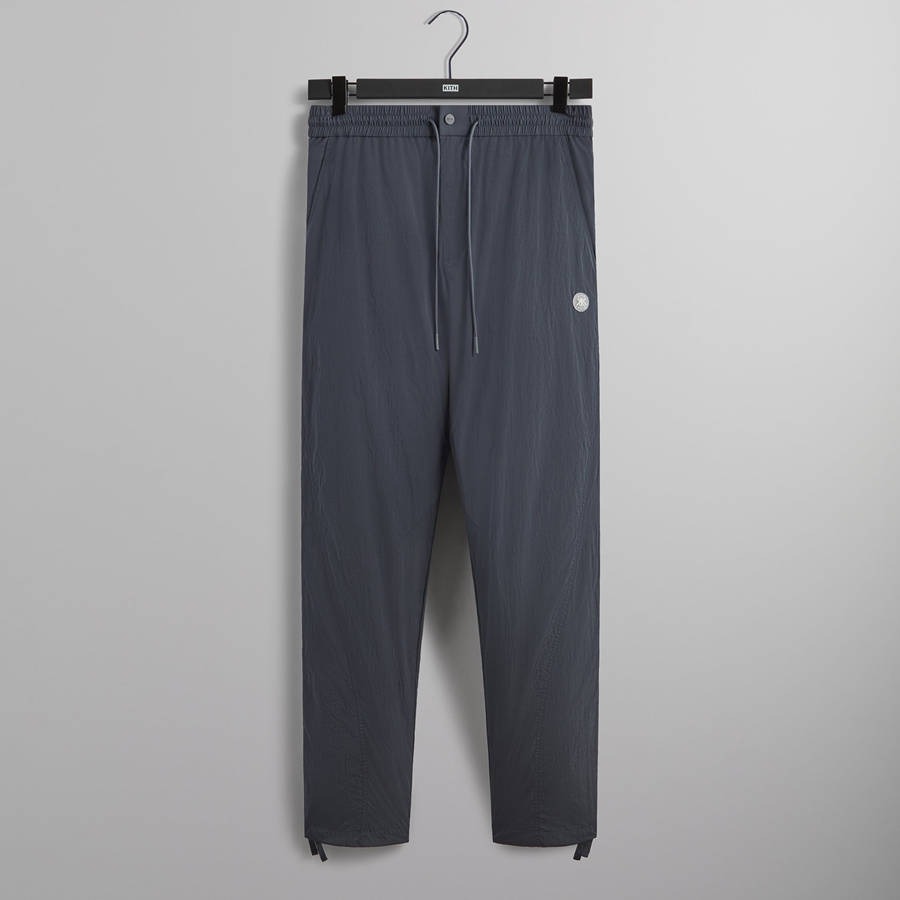 Grey Men Kith Wrinkle Nylon Mercer 8 Pants | 6509-XJKRM