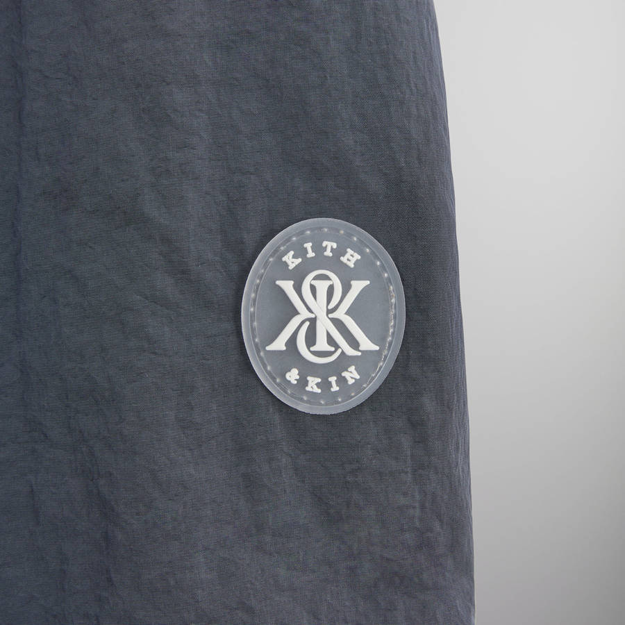 Grey Men Kith Wrinkle Nylon Mercer 8 Pants | 6509-XJKRM