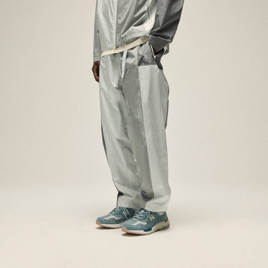 Grey Men Kith Xander 3L Rain Jackets | 9057-ADVHU