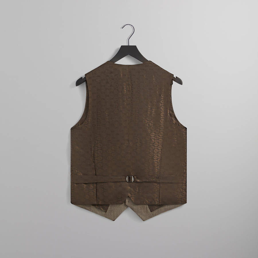 Grey Men Kith and Giorgio Armani Vest | 8201-WXBKM