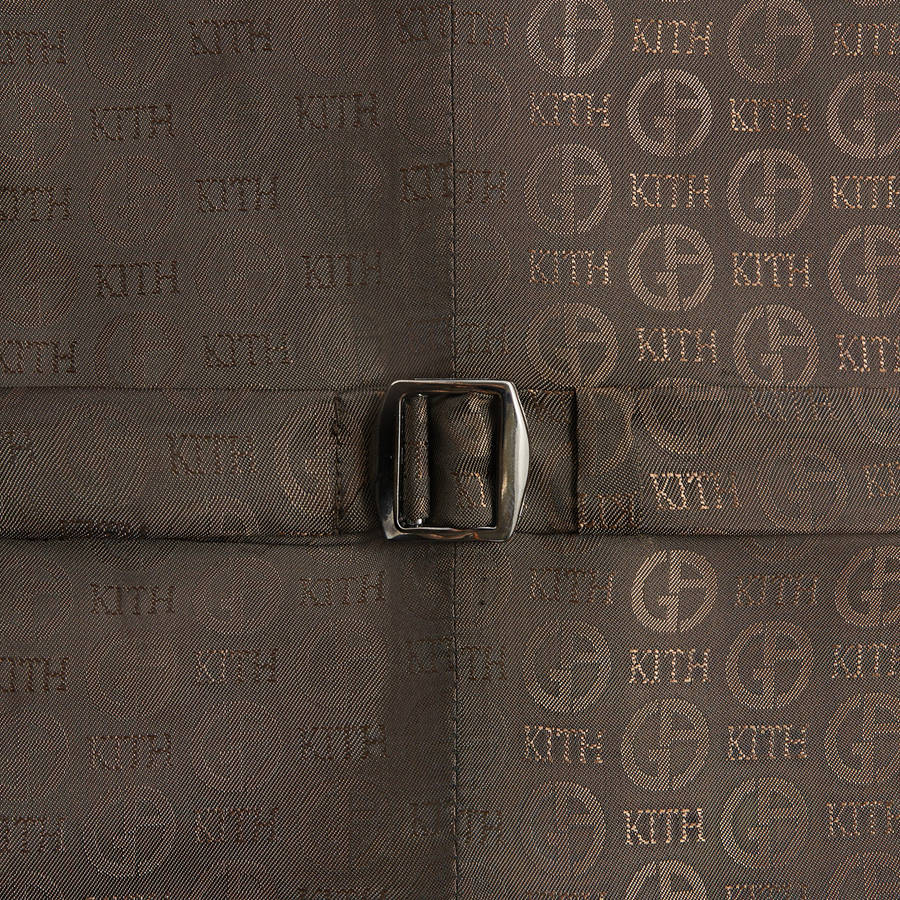 Grey Men Kith and Giorgio Armani Vest | 8201-WXBKM