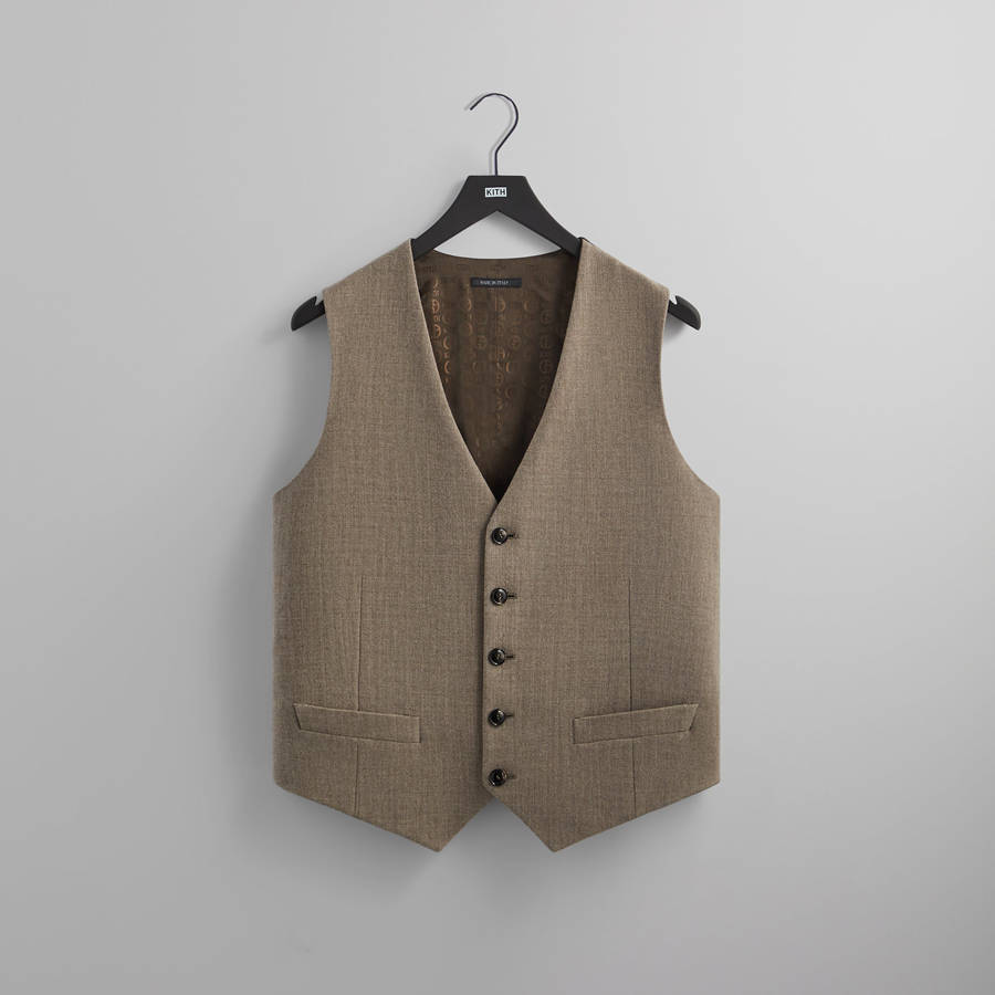 Grey Men Kith and Giorgio Armani Vest | 8201-WXBKM