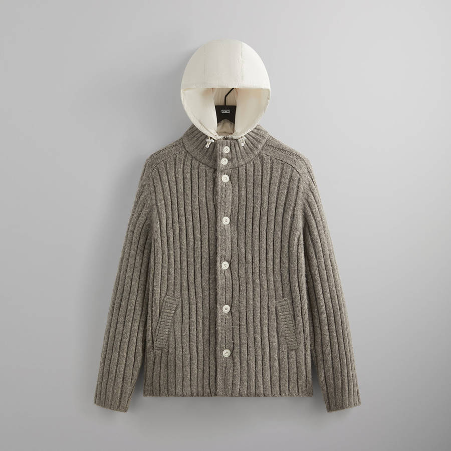 Grey Men Kith and Kin Knit Alvaro With Liner Jackets | 8126-KJVWE
