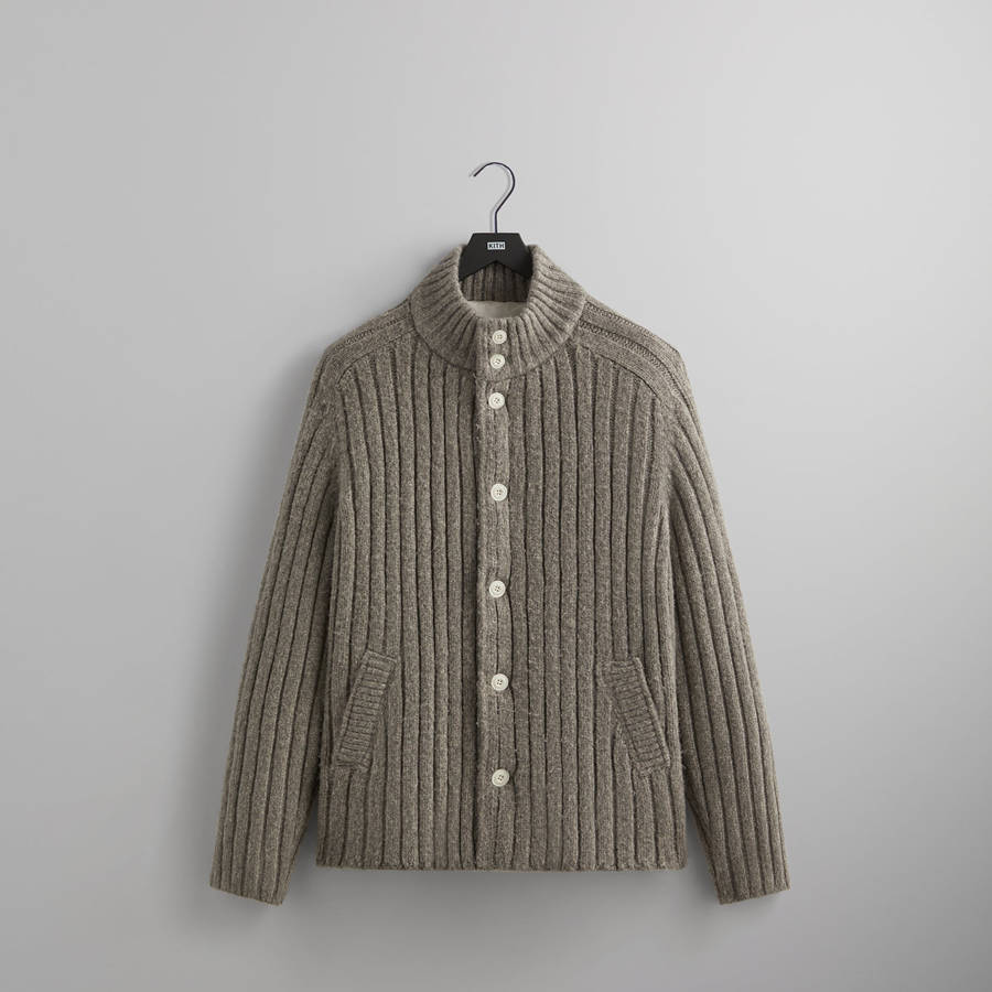 Grey Men Kith and Kin Knit Alvaro With Liner Jackets | 8126-KJVWE