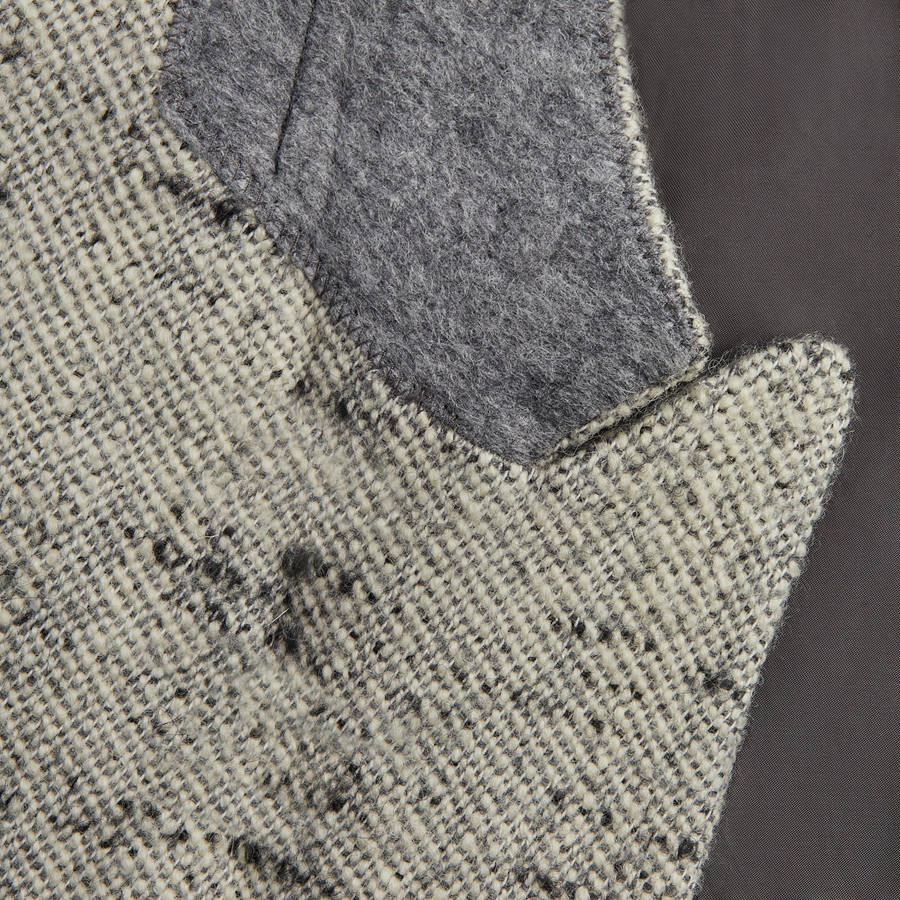 Grey Men Kith and Kin Tweed Julius Blazer Jackets | 4103-NSFCE