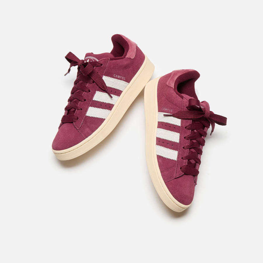 Grey Red / White / Red Women Kith adidas WMNS Campus 00S Sneakers | 6293-JWNOV