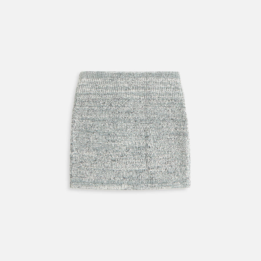 Grey Women Kith Arys Chenille Mini Skirts | 6937-GQIXD