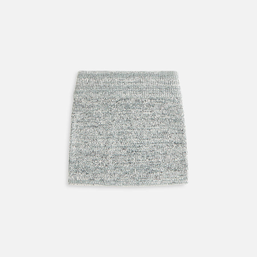 Grey Women Kith Arys Chenille Mini Skirts | 6937-GQIXD