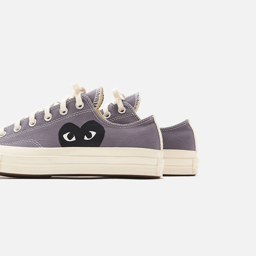 Grey Women Kith CDG Pocket x Converse Chuck 70 Sneakers | 3421-ZGSTV