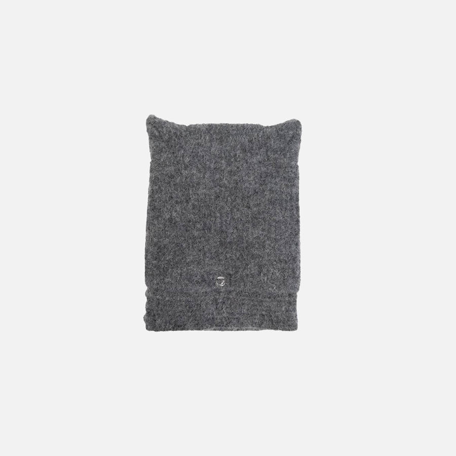 Grey Women Kith Coperni Knitted Horn Beanie Headwear | 0943-TPIOG