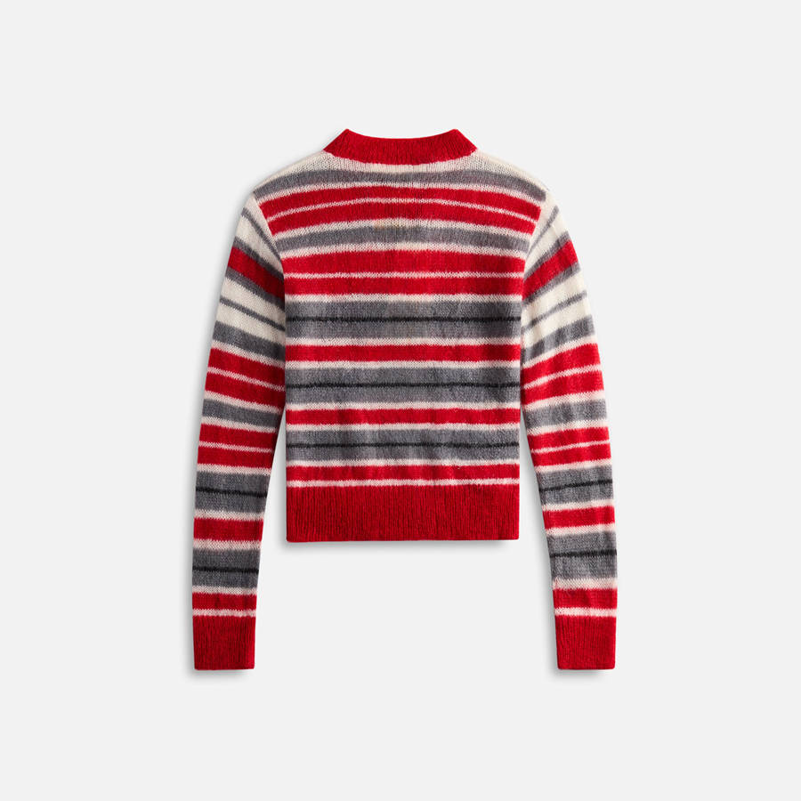 Grey Women Kith Marni Round Neck Sweaters | 3257-EQZJS
