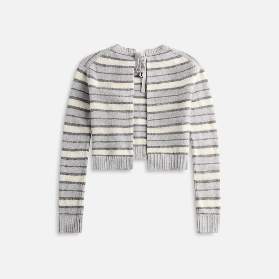 Grey Women Kith Marni Round Neck Sweaters | 7341-QPNEI