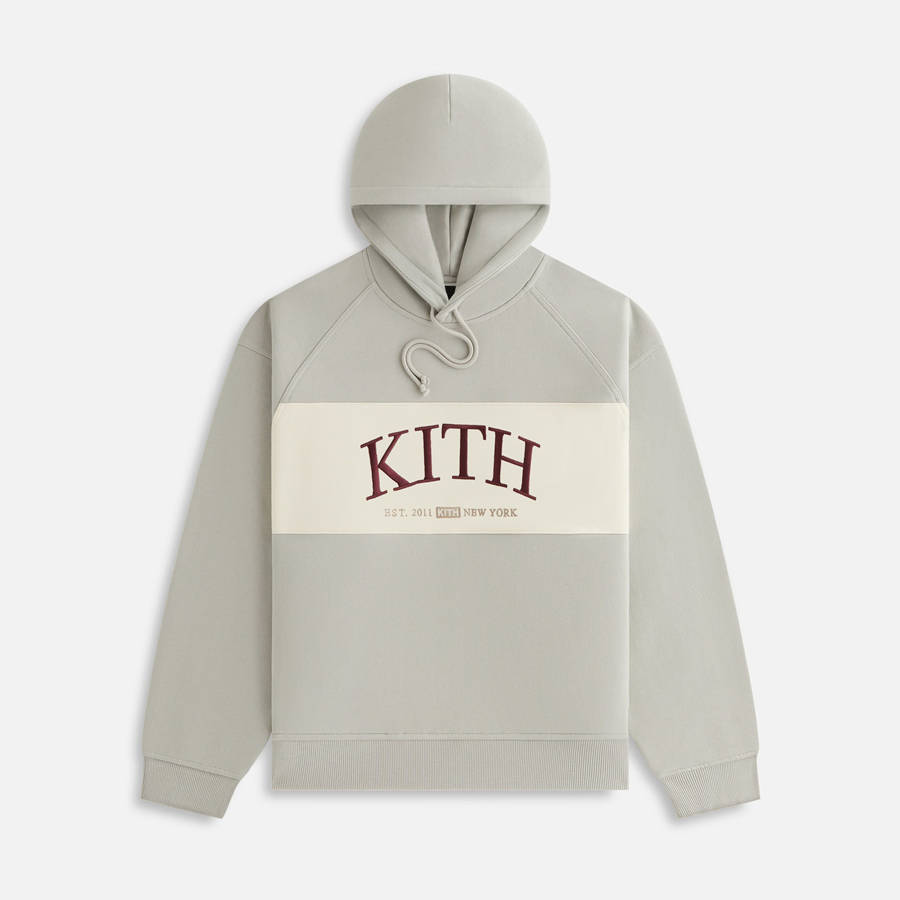 Grey Women Kith Maverick Panelled Hoodie | 0256-BAJSD
