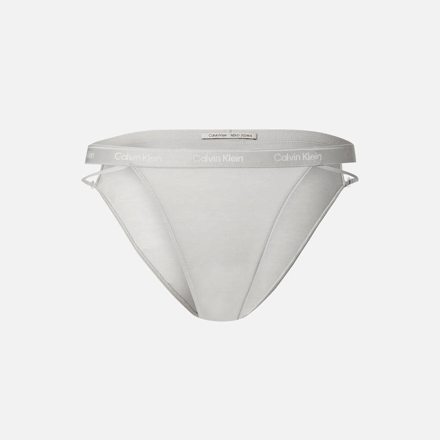 Grey Women Kith Nensi Dojaka for Calvin Klein Modal Cashmere Tanga Swim | 1847-GRUYK