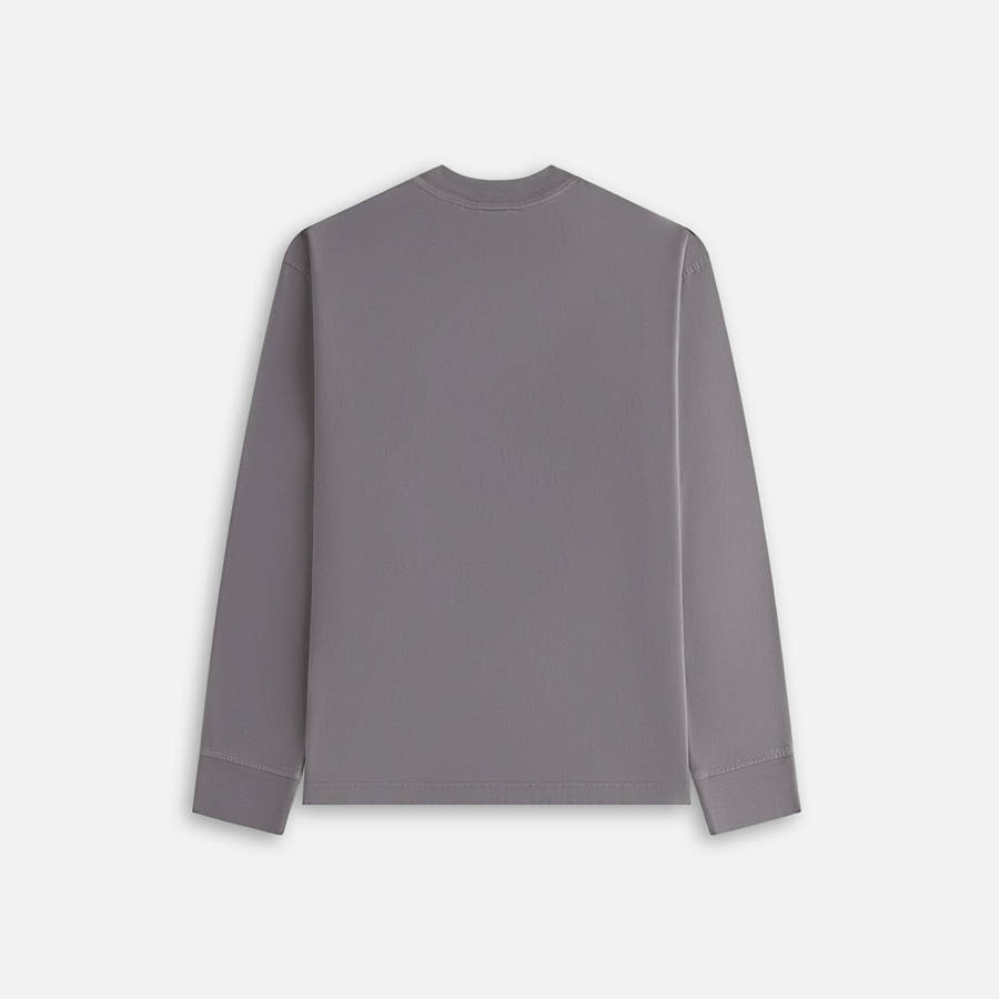 Grey Women Kith Oversized Sonoma Sueded Long Sleeve T-Shirt | 7386-JDCMB