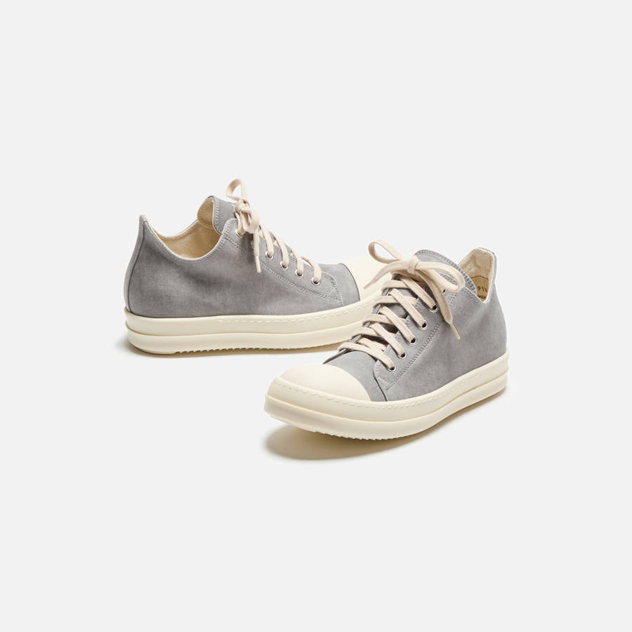Grey Women Kith Rick Owens WMNS DRKSHDW Low Sneakers | 3175-VQKPA