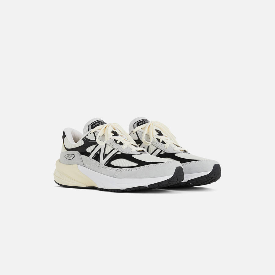 Grey / Black Men Kith New Balance Made in USA 990v6 Sneakers | 6791-UEHMB
