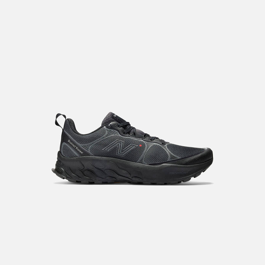 Grey / Black Men Kith New Balance x District Vision Fresh Foam Hierro Sneakers | 9017-QAFSV