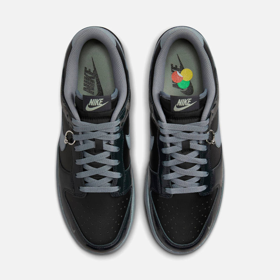Grey / Black Men Kith Nike Dunk Low Sneakers | 4913-VGQNJ