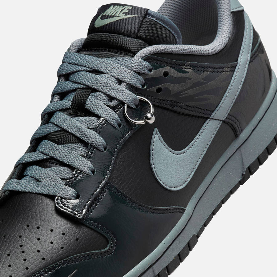 Grey / Black Men Kith Nike Dunk Low Sneakers | 4913-VGQNJ