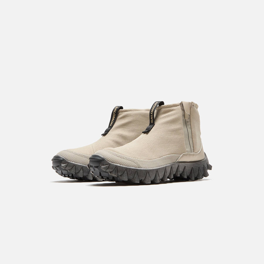 Grey / Black Men Kith Salomon Snowclog Sneakers | 4105-CZIEO