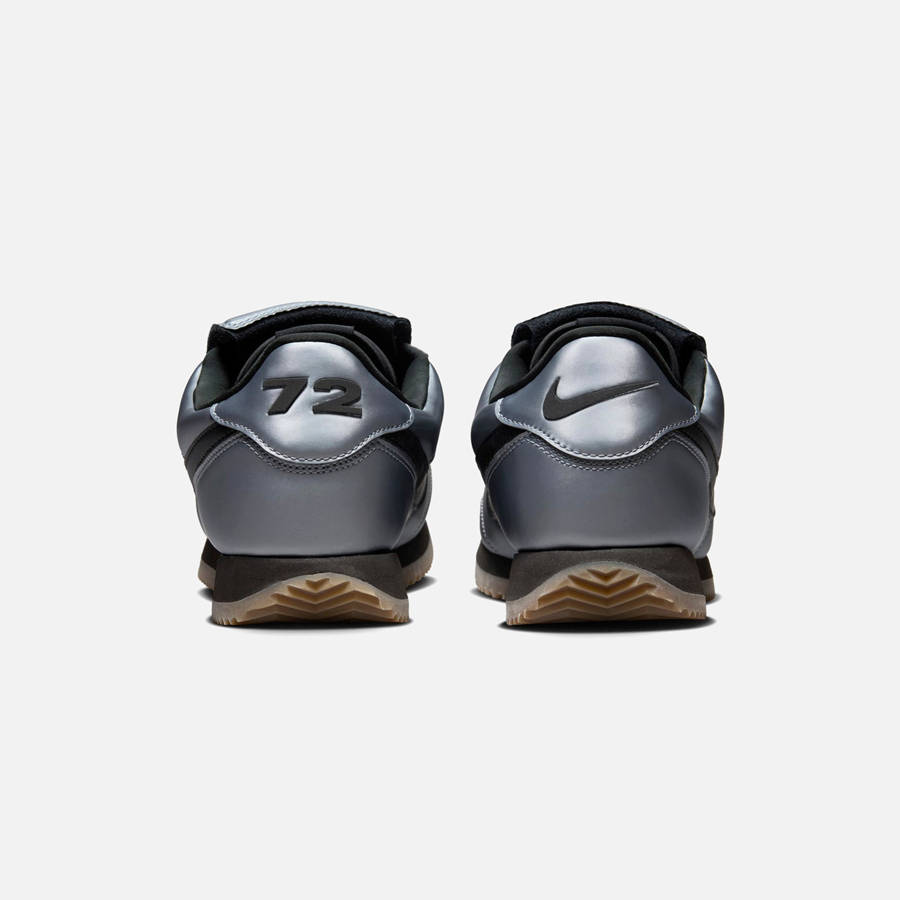 Grey / Black / Brown Men Kith Nike Cortez Leather SE Sneakers | 8791-JPABC