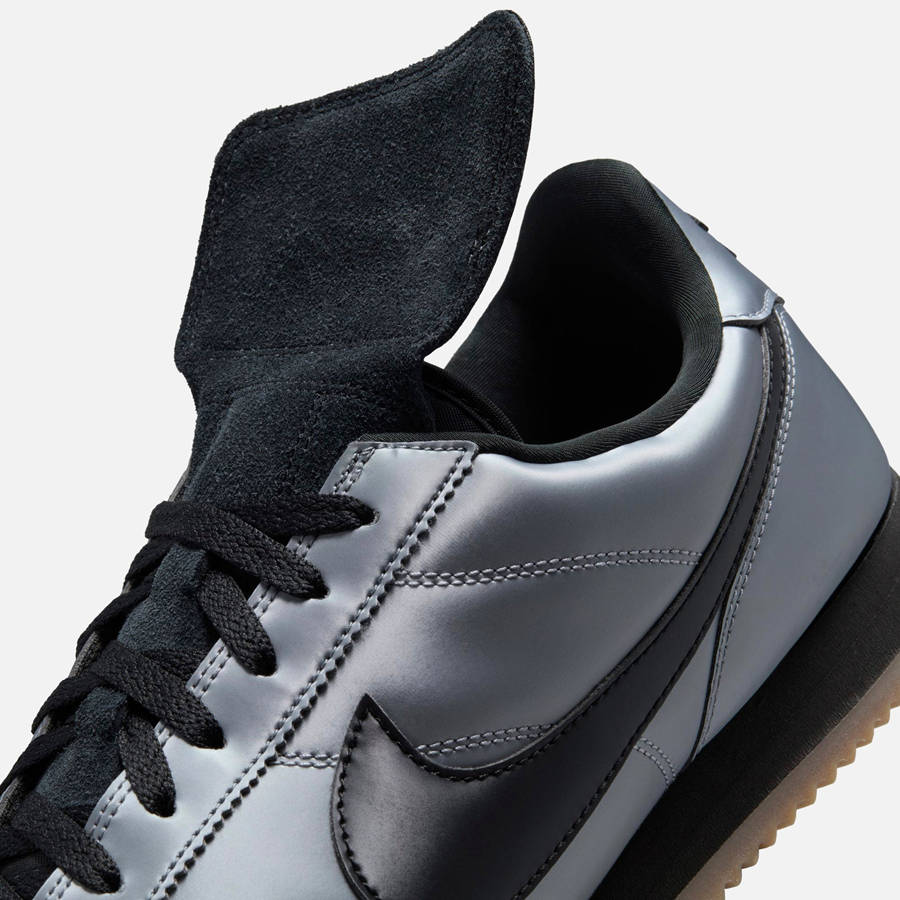Grey / Black / Brown Men Kith Nike Cortez Leather SE Sneakers | 8791-JPABC