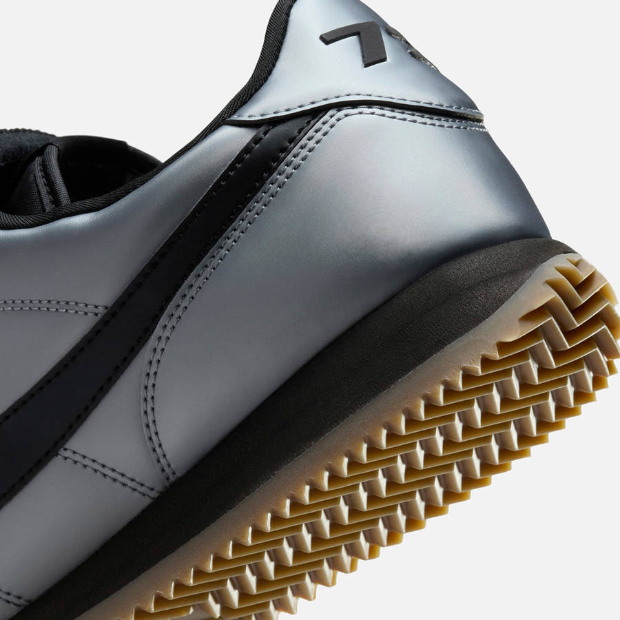 Grey / Black / Brown Men Kith Nike Cortez Leather SE Sneakers | 8791-JPABC