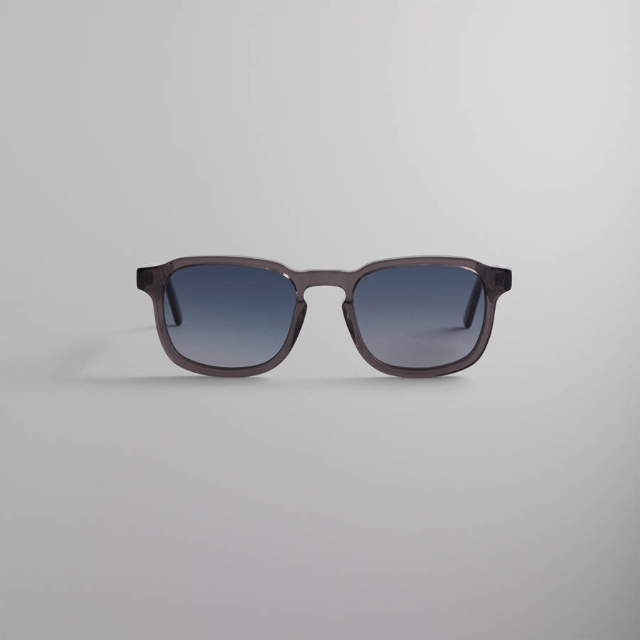 Grey / Blue Men Kith Napeague Sunglasses | 3591-ISKUY