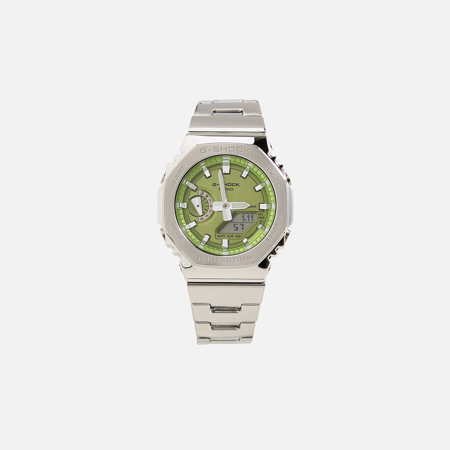 Grey / Green Men Kith G-SHOCK GM2110D-3A Jewelry | 3420-VMDCQ