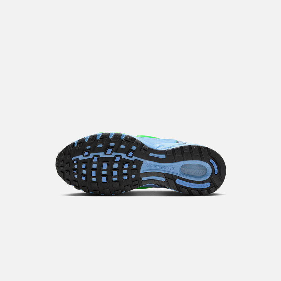 Grey / Green Men Kith Nike Air Pegasus Wave Sneakers | 5608-SENRB