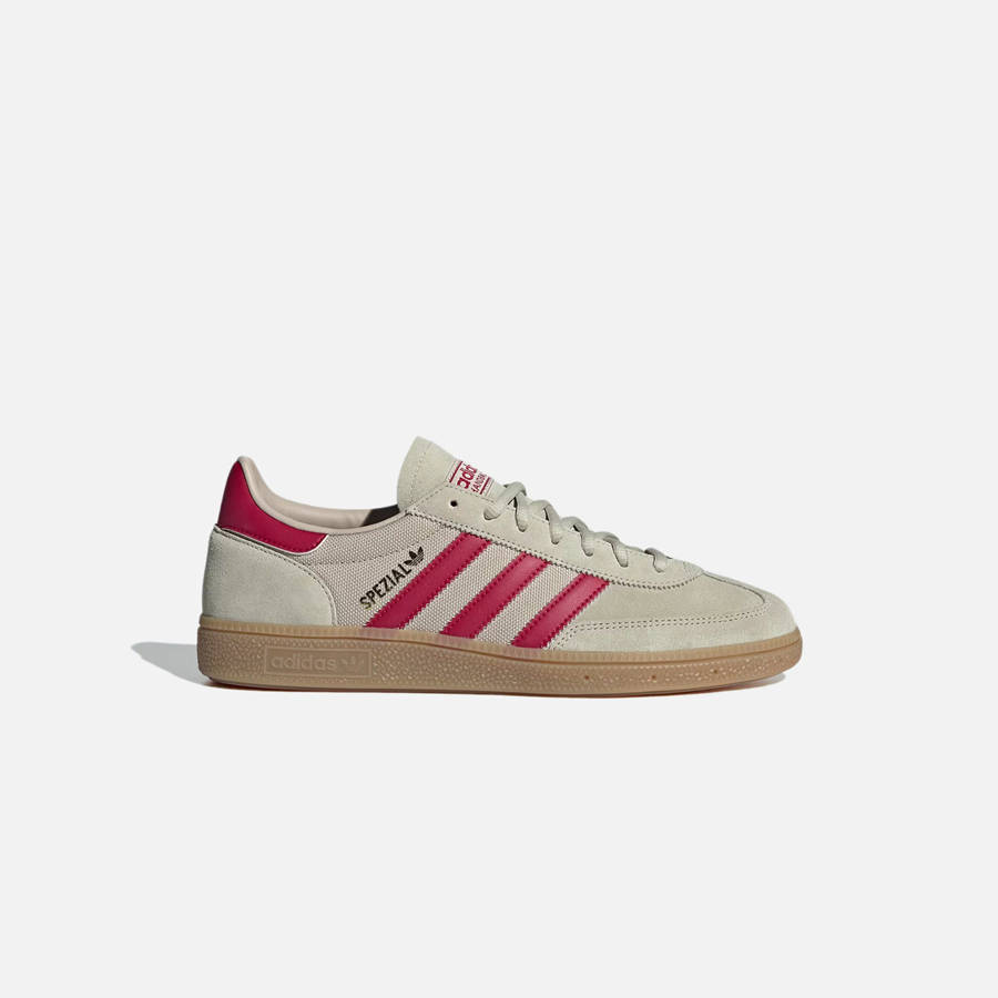 Grey / Red Men Kith adidas Handball Spezial Sneakers | 6290-RANST